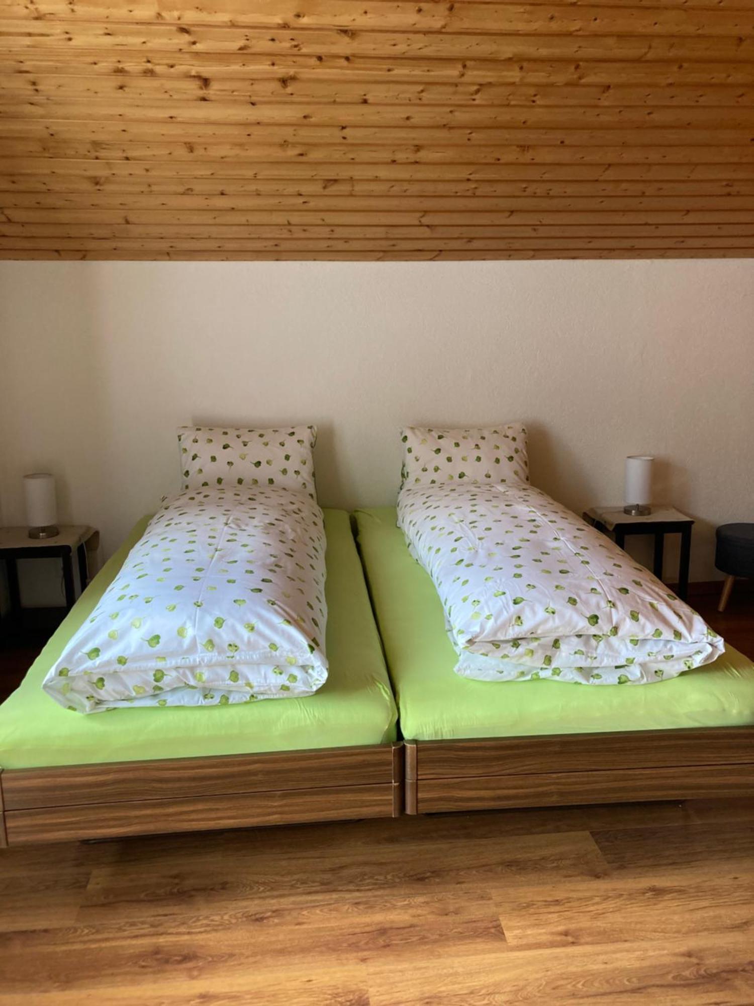 Haus Dorfblick Lägenhet Grächen Exteriör bild