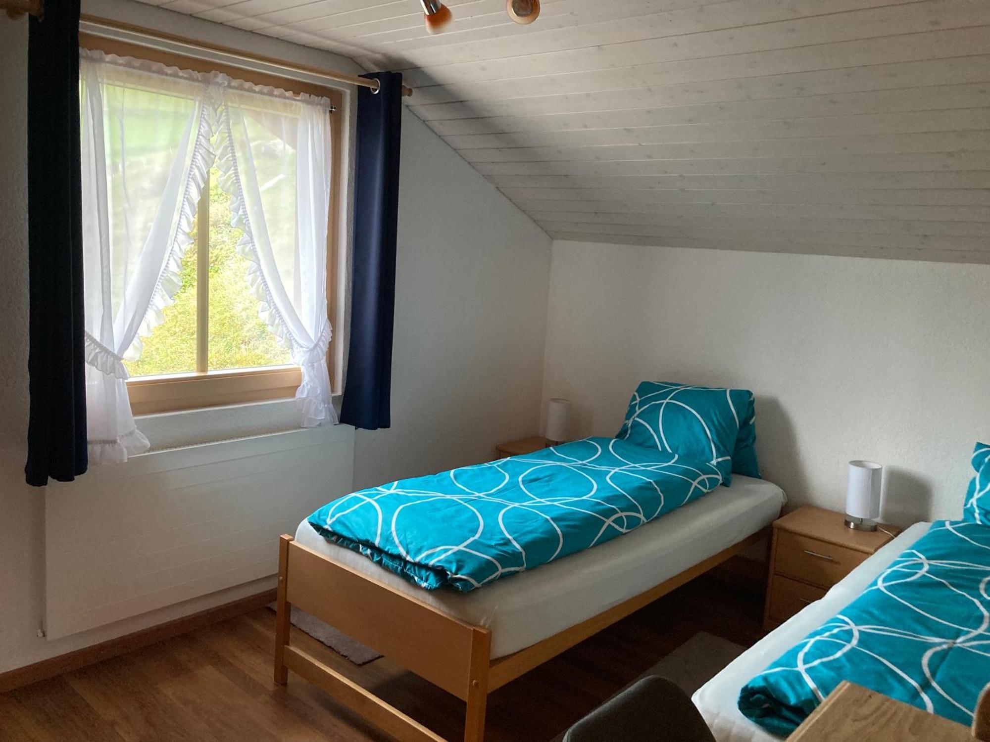 Haus Dorfblick Lägenhet Grächen Exteriör bild